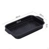 Pan Cookware with Handles Steak Barbecue Grill Plate for Fire Picnic Indoor Outdoor Cooking