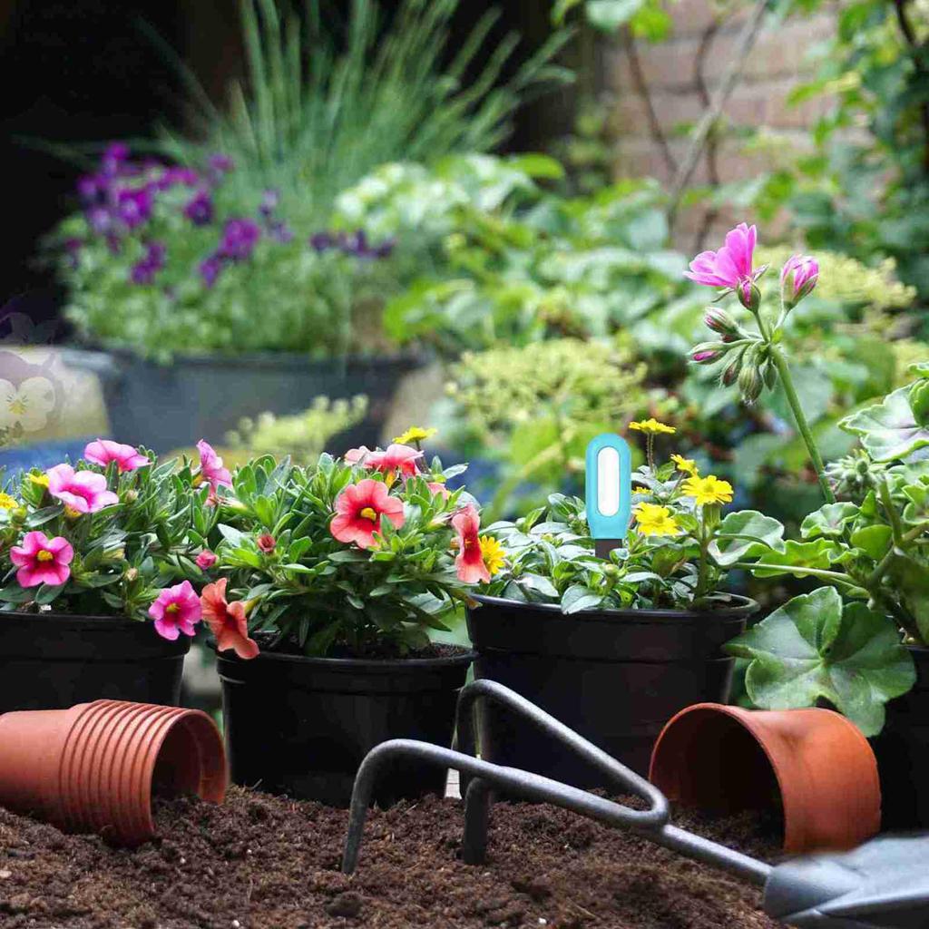 Soil Tester Intelligent Temperature Humidity Detector Support for Tuya APP Control for ZigBee with Low Battery Alarm