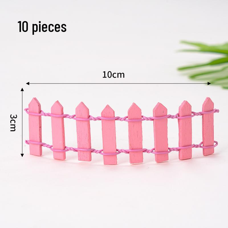 Набор украшений для торта «Деревянный садовый забор»