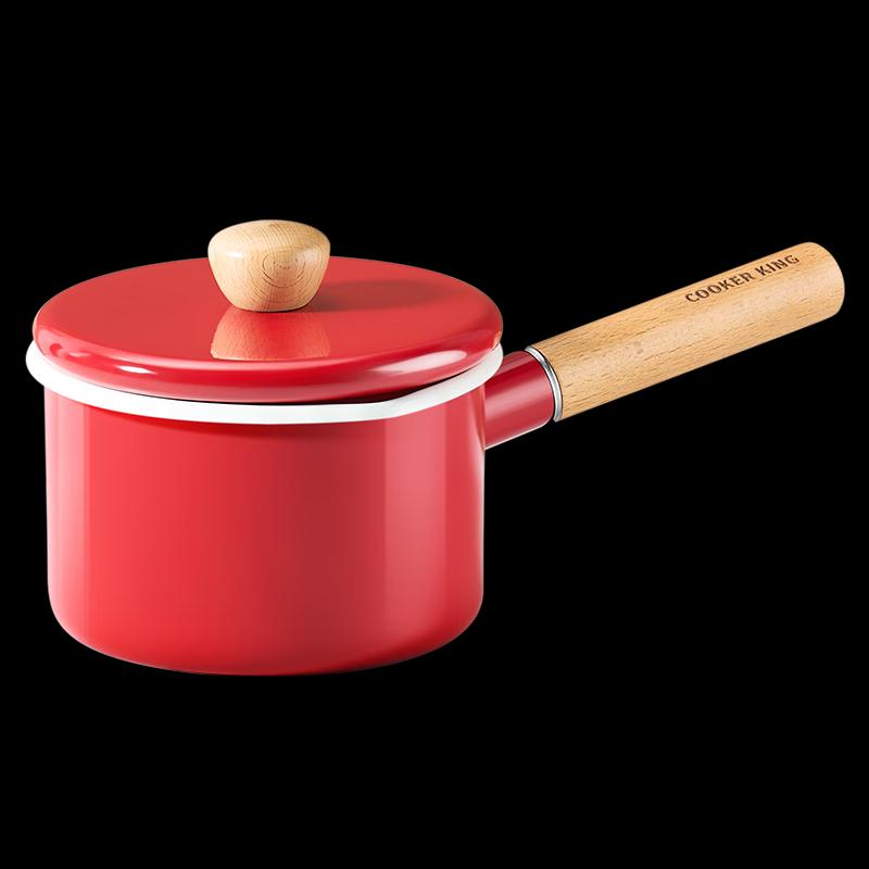 Chui Da Huang 14cm Japanese Style Enamel Milk Pot