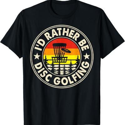 Disc Golf Shirt Disc Golf Apparel Mens Disc Golf Accessories T-Shirt