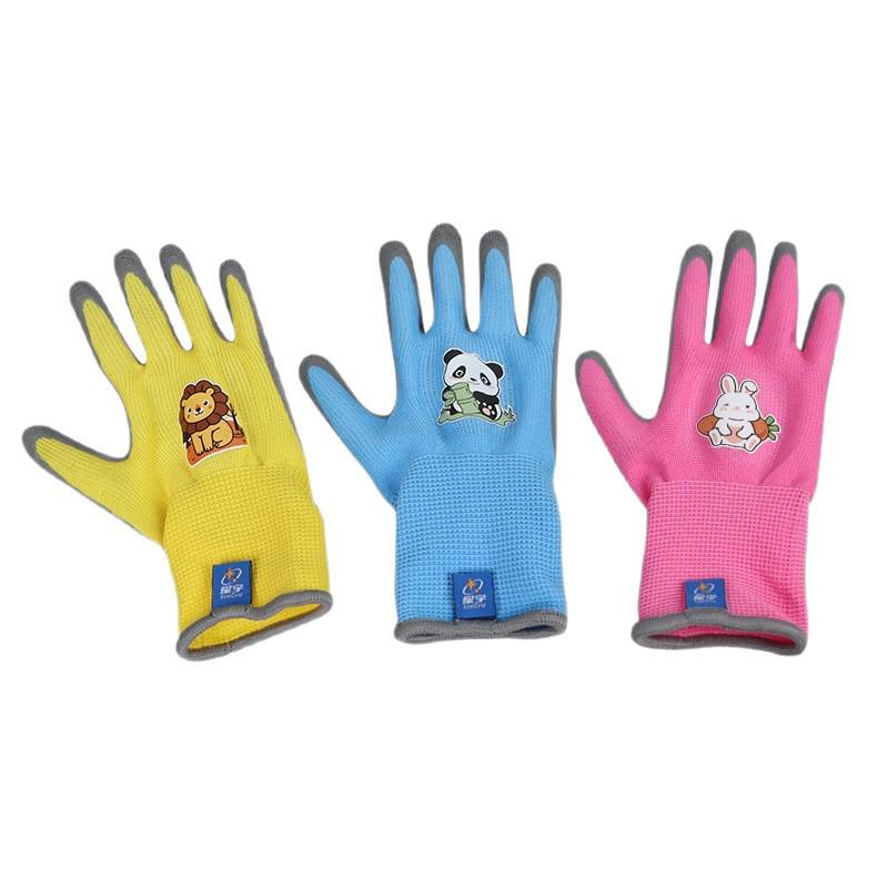 Kids' Non-Slip Protective Latex Gloves for Tide Pooling, Camping, Gardening, Pet Handling, and Anti-Puncture Protection