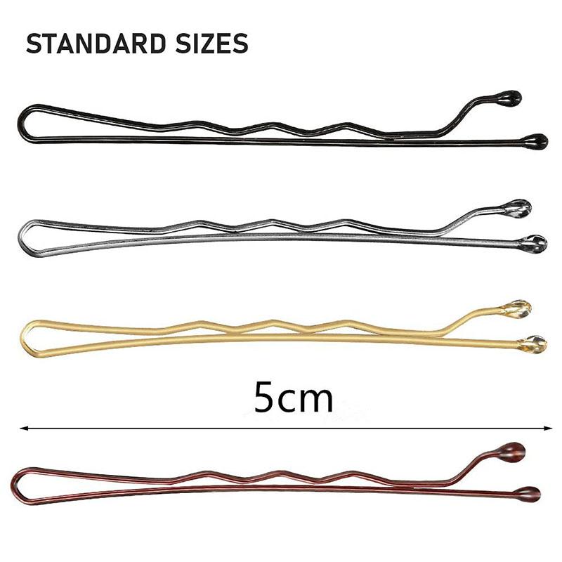 150/50PCS Black Hairpins For Women Hair Clip Lady Bobby Pins Invisible Wave Hairgrip Barrette Hairclip Hair Clips Accessories