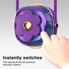 Handheld Fan with Lanyard USB Charging Portable Neck Hanging Mini Fan Cute Summer Gadget for Travel Outdoor