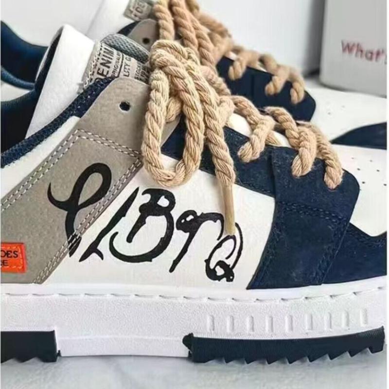 Men's Shoes Spring Niche Original Board Shoes Boys Hong Kong Style All-match Casual Shoes Students Trainers
