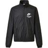 Logo Letter Print Stand Collar Zip Long Sleeve Jacket Men Jackets Black HJ8117-010
