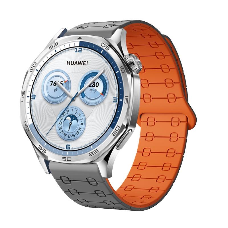 

Silicone Band For Huawei Watch GT 6 GT6 Pro 46mm Strap Magnetic Loop Correa For Huawei Watch 5 Pro 4 3 GT6 GT5 GT4 GT3 GT2 GT2e for GT6 46mm