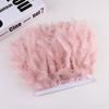 Turkey Feather Trim for DIY Stage Costume & Skirt Decoration