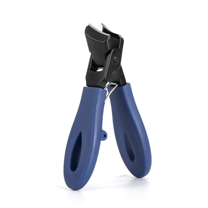 

Стильные кусачки для ногтей из нержавеющей стали с наклонной головкой для маникюра и удаления омертвевшей кожи синий