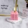 Christmas Gift Box Scented Candle Mold Bow Gift Box Fondant Silicone Mold Decor DIY Christmas Candle Molds for Candle Making
