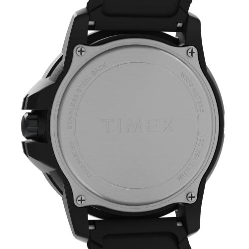 Timex Men's Expedition Gallatin 45mm Watch, Black/Black/Black, Modern