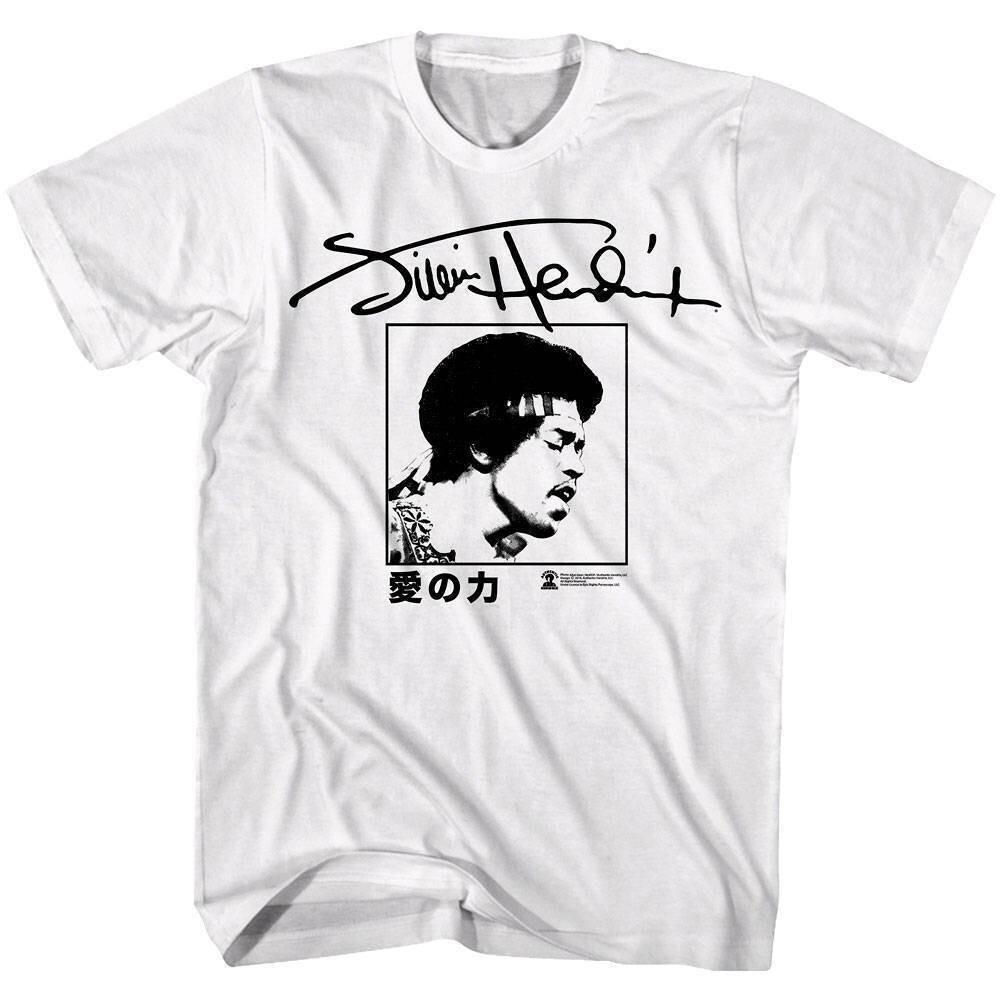 Jimi Hendrix Japan Signature Men T Shirt M
