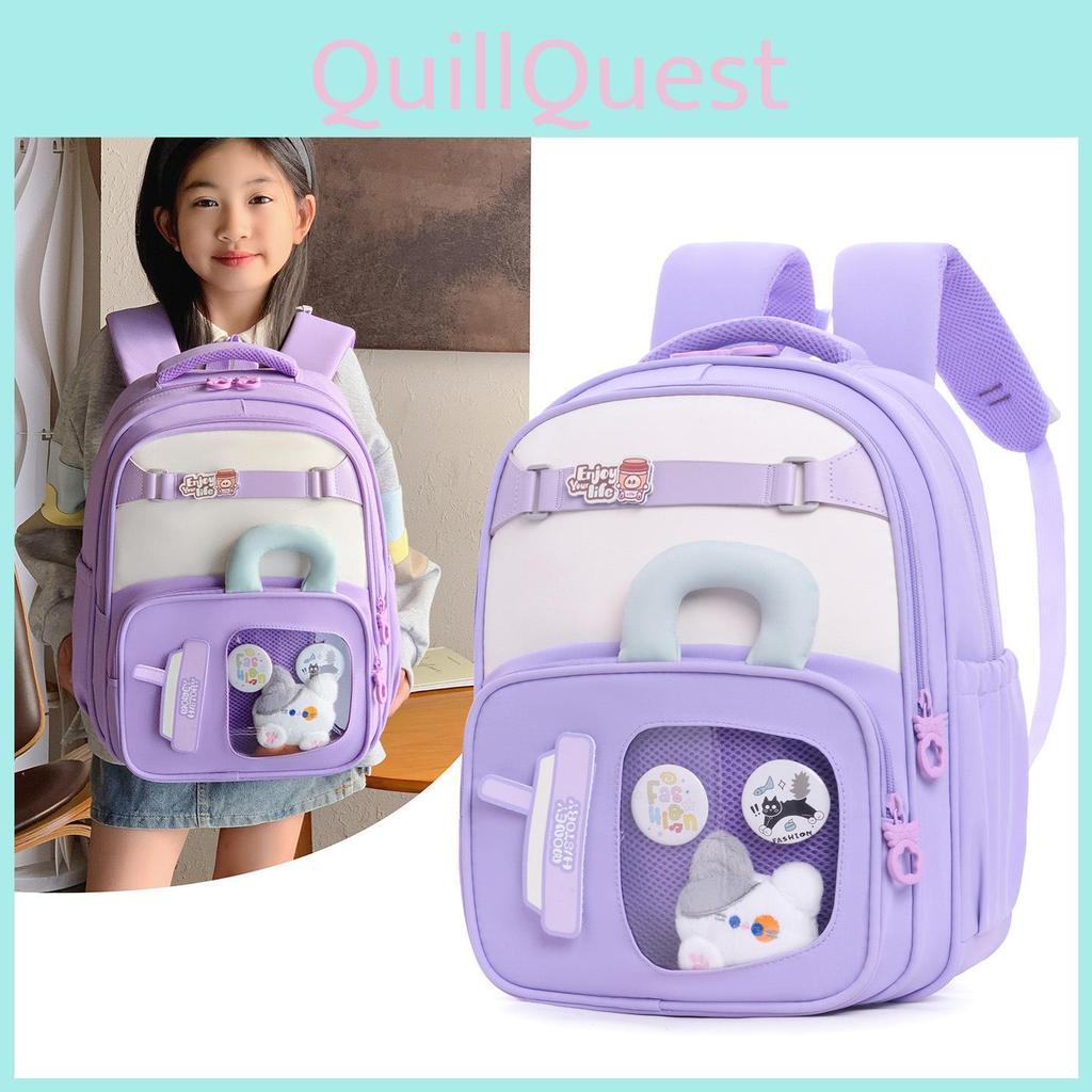 Childrens School Backpack With Large Capacity And Lightweight Oxford Fabric For Kindergarten Students