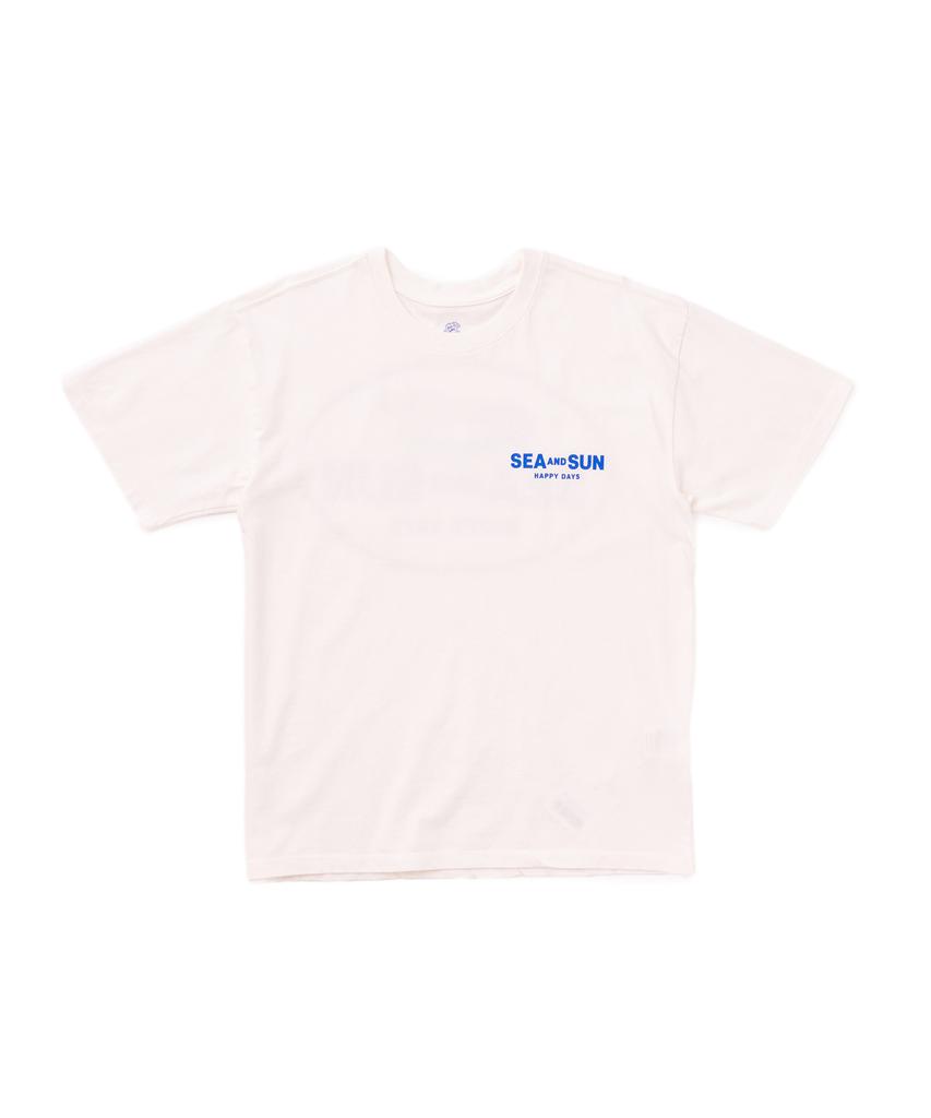 BIGWAVE COLLECTIVE C&Sun Happy Days Short Sleeve T-Shirt (Off-White)