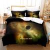 Set Letto Pianeti Singolo Gemello Matrimoniale Queen King Size Set Letto Adulto Bambino Camera da Letto Set Copripiumino universo spazio esterno Letto