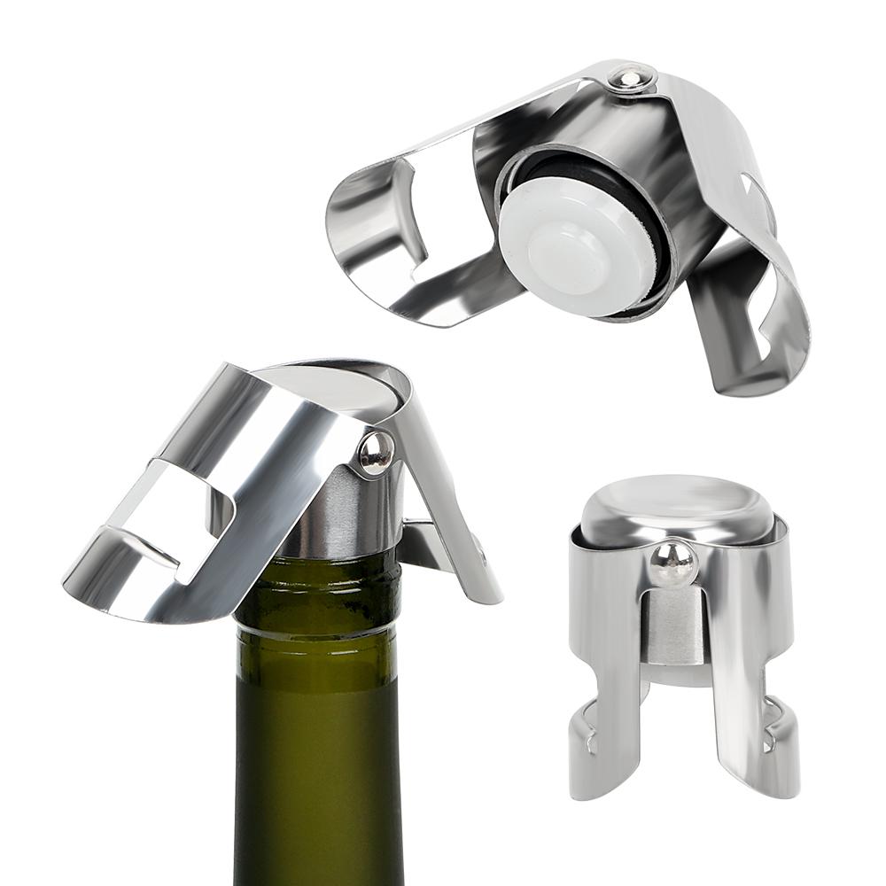 HILIFE Sealing Bottle Cap Wine Beer Bottle Cork Plug Wine Bottle Stopper Bar Tools Stainless Steel Champagne Sparkling Stopper
