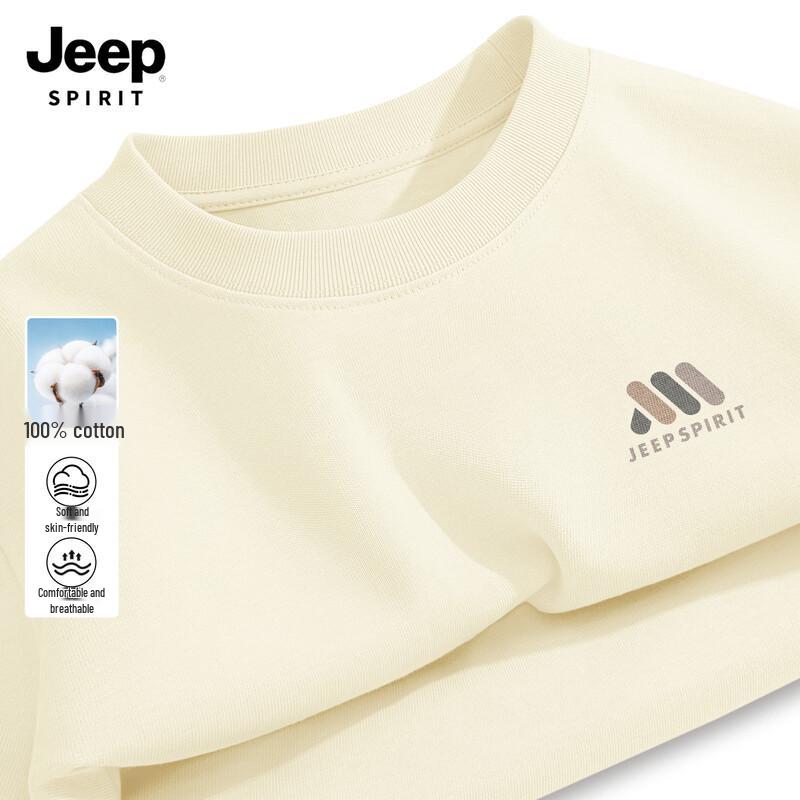 

JEEP SPIRIT Men s 100% Cotton Long Sleeve T-Shirt 3XL