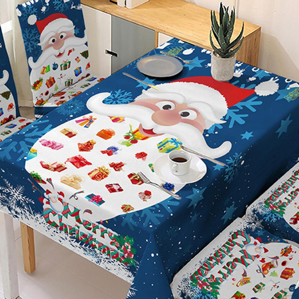 Cloth Decoration Decorative Waterproof Polyester Fiber Christmas for Anniversary Home Dinner Room