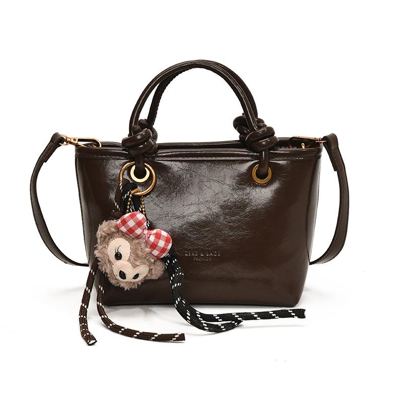 Small Bag Women's New Casual Versatile Fashion Messenger Bag Portable Bucket Bag