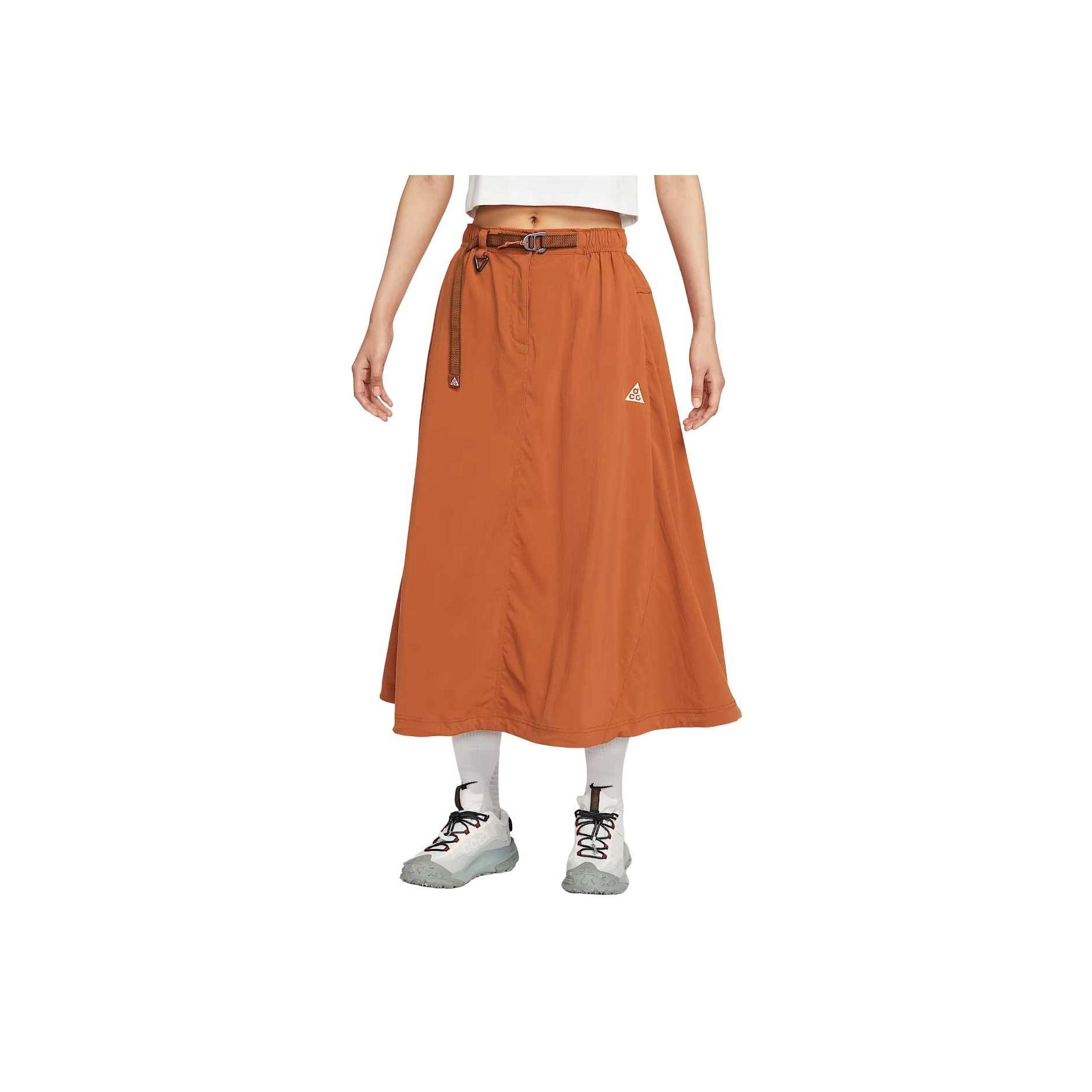 

Nike ACG Smith Summit Приятная к коже Универсальная Удобная Повседневная Длинная юбка Женские юбки IB4432-246 M