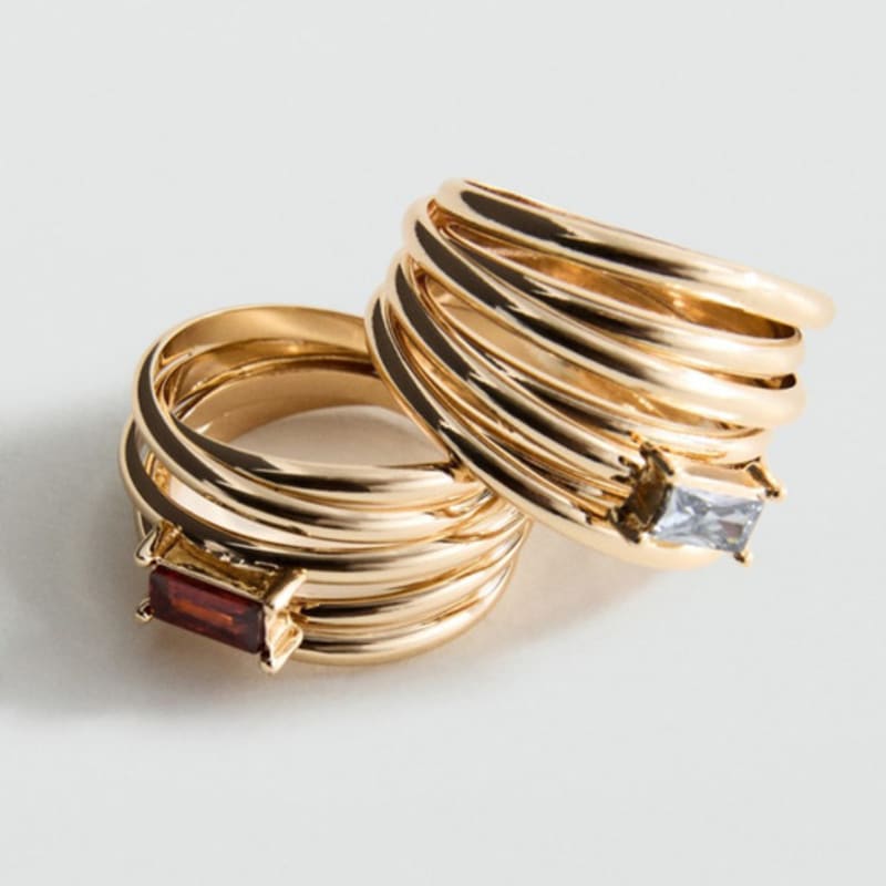 Mango MANGO WOMAN Ring LEO Gold 17074121