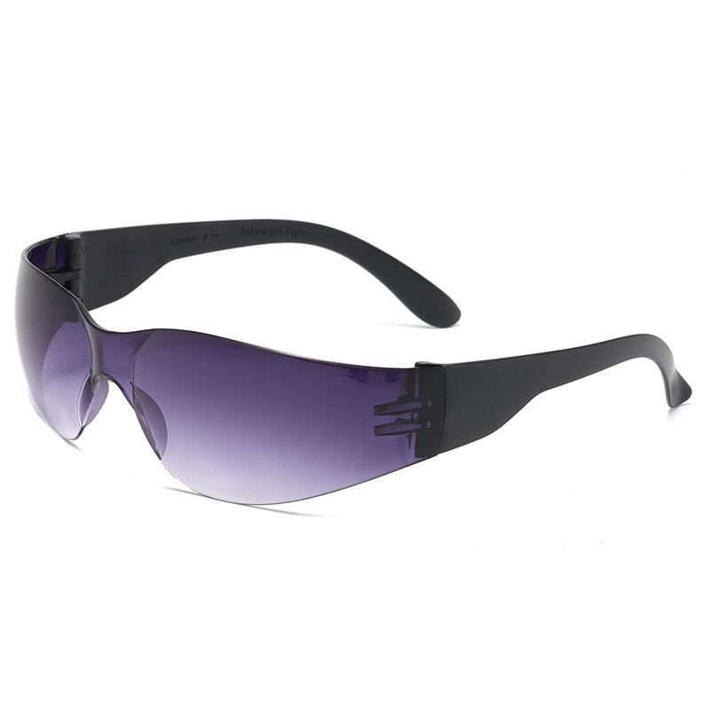 Neue Radsportbrille Outdoor-Sport Radbrille Windschutzbrille Unisex-Brille Randlos Sport Uv400 Fahrbrille
