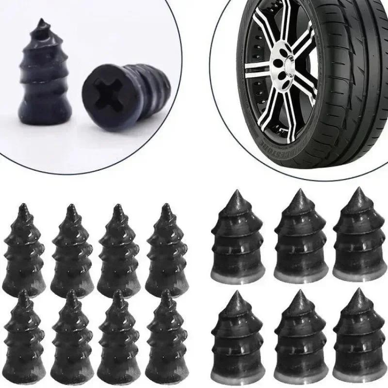 10/20/30Pcs Car Motorcycle Vacuum Tyre Repair Nails Truck Scooter Bike Tire Puncture Repair Tools Rubber Metal Nails Accessories