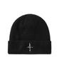 NOT4NERD 4 Symbol Pendant Beanie - Black