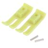 1/10 Pc Industrial Sewing Machine Flat Plastic Presser Foot Leather Foam Rubber MT-18 Model for Machines