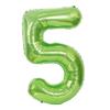 Fruit Green Number Balloon Foil Balloon Party Dress Up Wedding Decoration Birthday Balloon Party Balloons