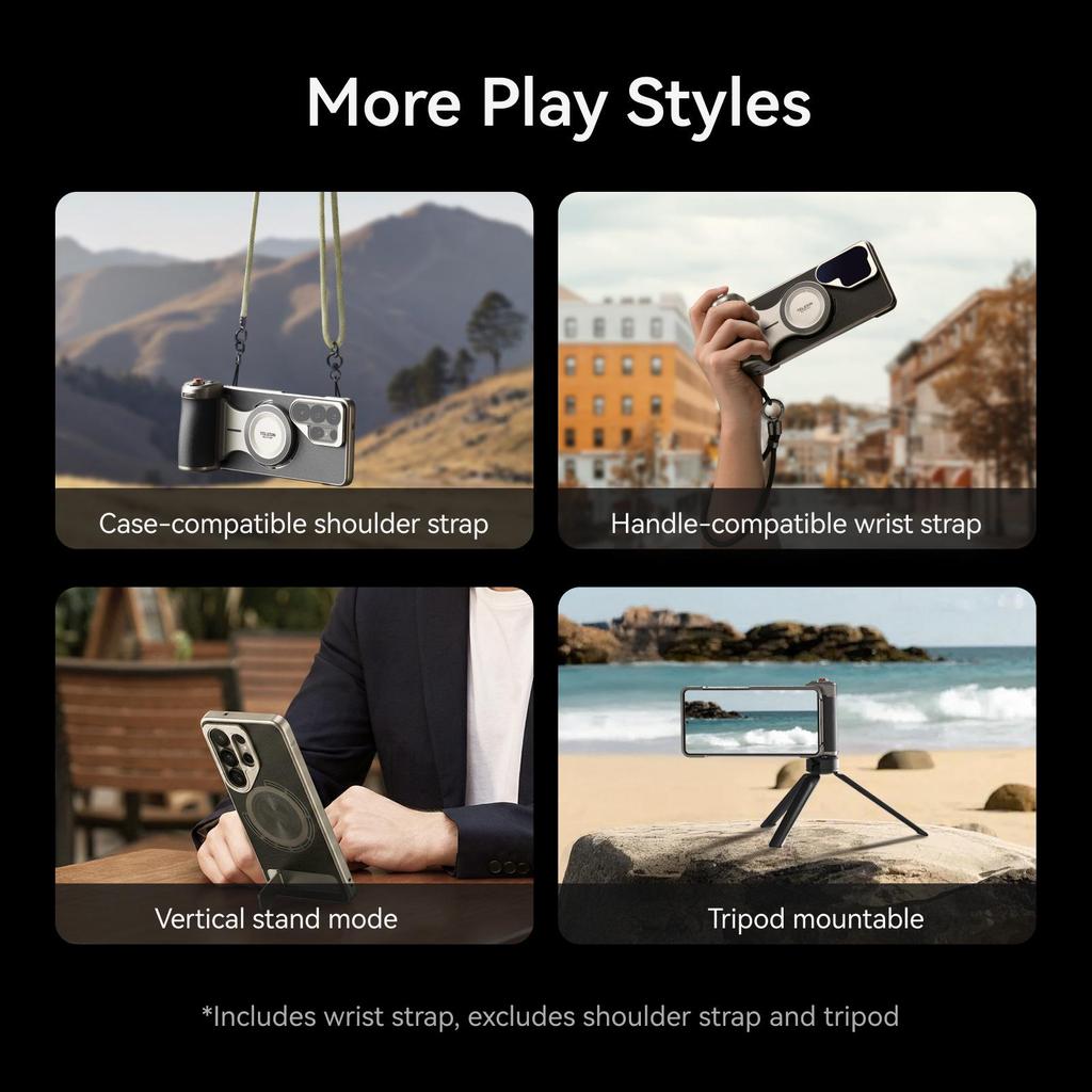 Telesin Taixun Sada pro mobilní fotografii pro Samsung S26 Ultra Stabilizátor