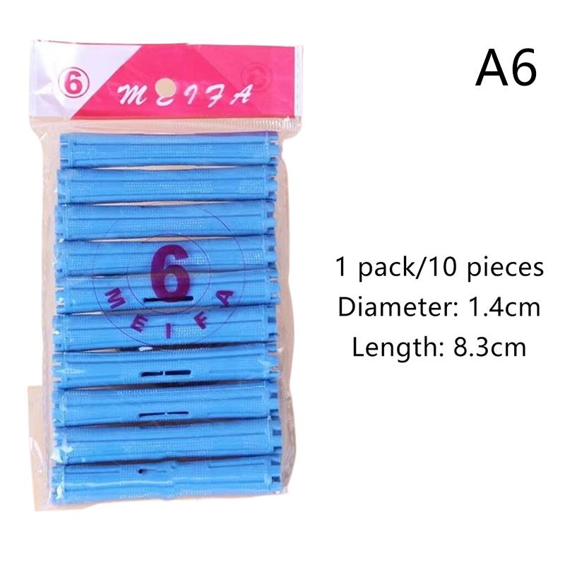 7/8/9/10 Stuks Hittevrije Krultang Geen Hitte Haarrollers Krulspeld Trek Kern Luie Krullen Flexi Staaf Golfvormers Haarstyling Tool