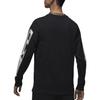 Jordan Sports Lifestyle Series Casual Crew Neck Long Sleeve T-Shirt Men Tops Black FZ1974-010
