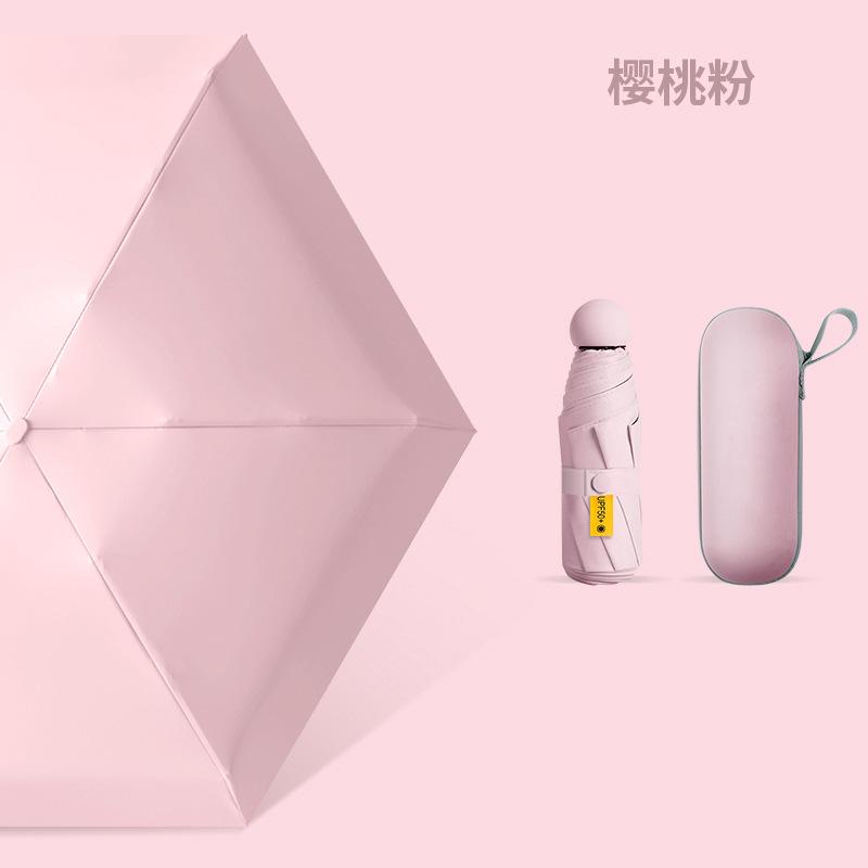 Summer Love 50% off Sunscreen Capsule Umbrella Healing Department Small Fresh Umbrella Mini Small Umbrella Gift