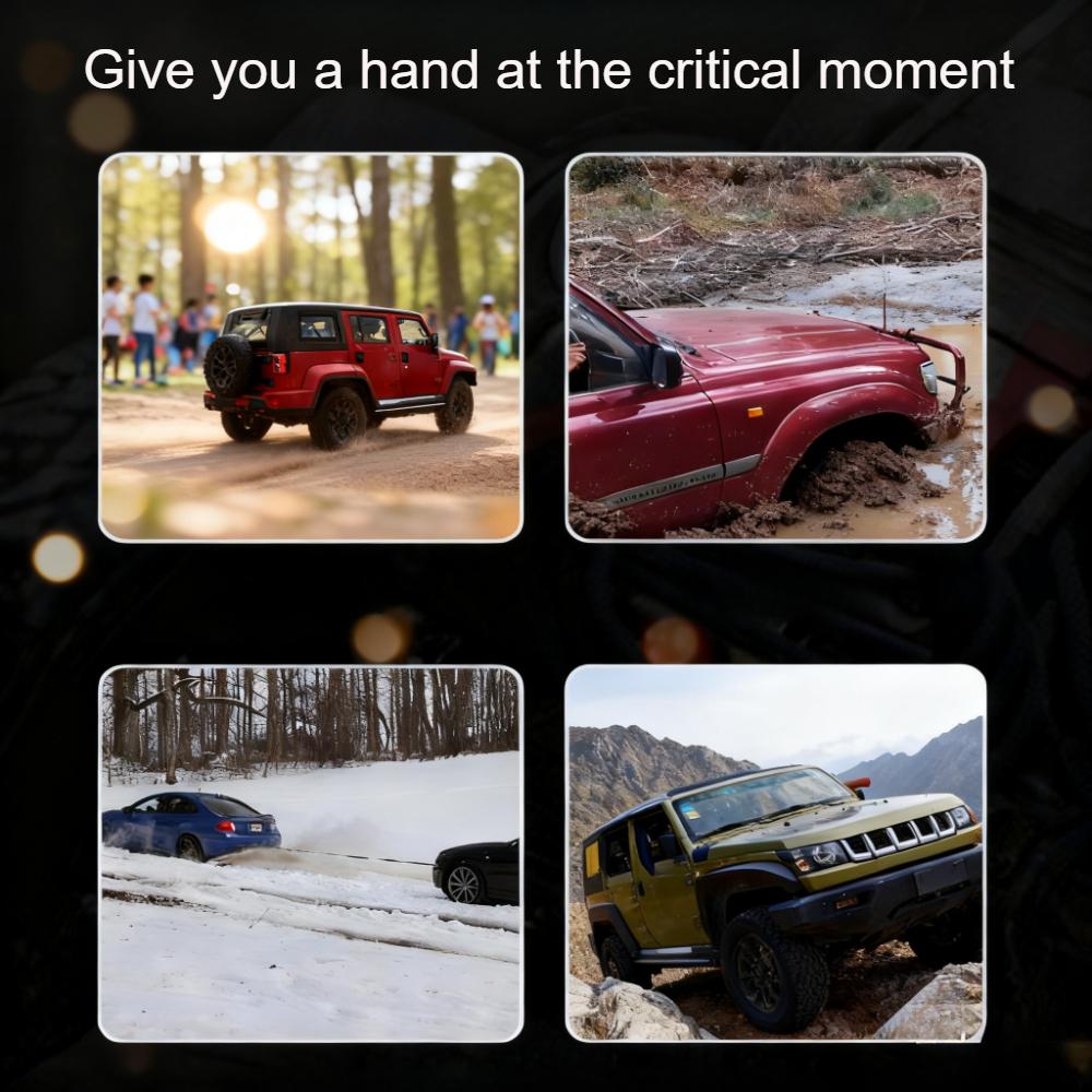 Off Road 17t Trailer Rope Knot Buckle Car Towing Shackle for Outdoor Use Lightweight & Sturdy for Trailers Lifting and Traction