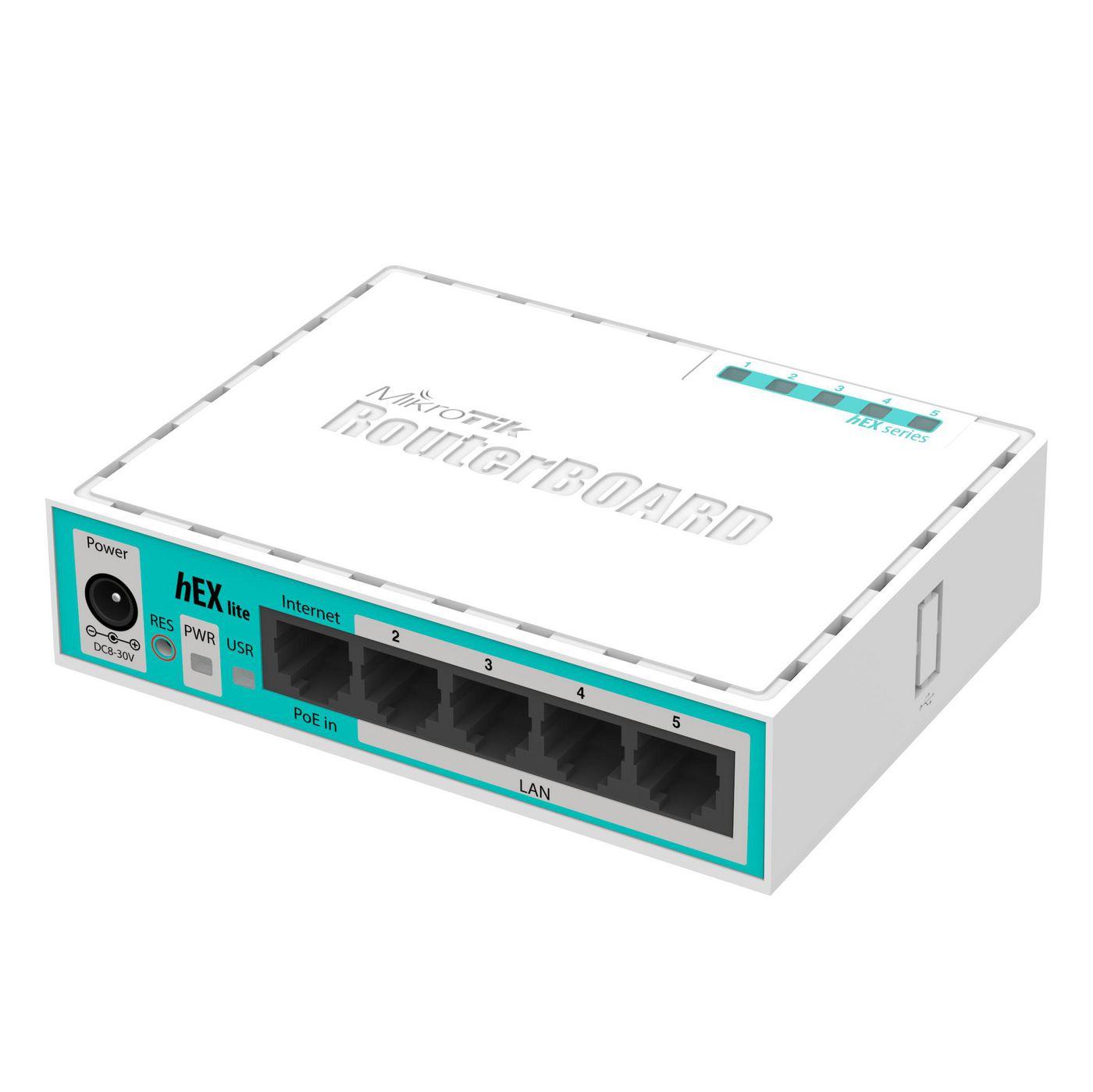 RB750r2 Router, 5x RJ45 100Mbps MikroTik hEX lite - Bild 7