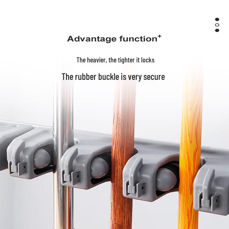 Jinsu Stainless Steel Mop Holder with Basin and Wheels