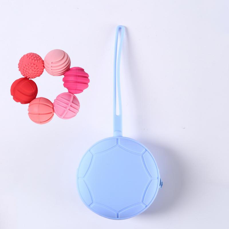 Non-Toxic Magnetic Ball Stress Relief Silicone Ball Educational Sensory Stress Relief Ball Textured Ball For Adhd