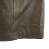 BALMAIN Sheepskin Leather coat 13 Brown PARIS Women Used