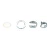 Door Lock Cylinder Repair Kit Front Left Right Replacement Parts for VW MK4 GOLF BORA
