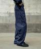 SLOWACID Rover Button French Work Pants [Vintage Blue]