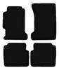 BASIC Black Velour Floor Mats For: Honda Accord V Station Wagon, Sedan (1993-1997)