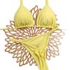 New multi-color printed straps sexy T-bikini swimsuit
