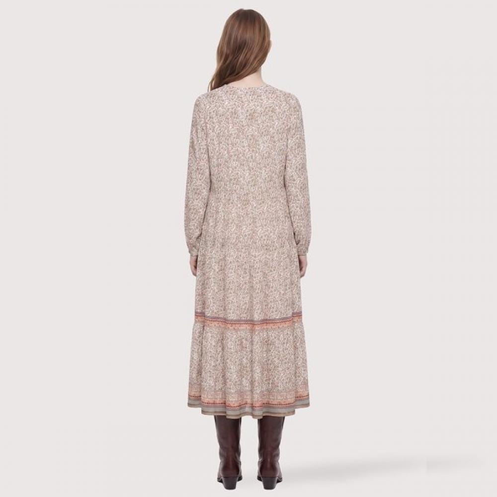 Thursday Island Vintage Flower Ethnic Long Dress T266mop153w