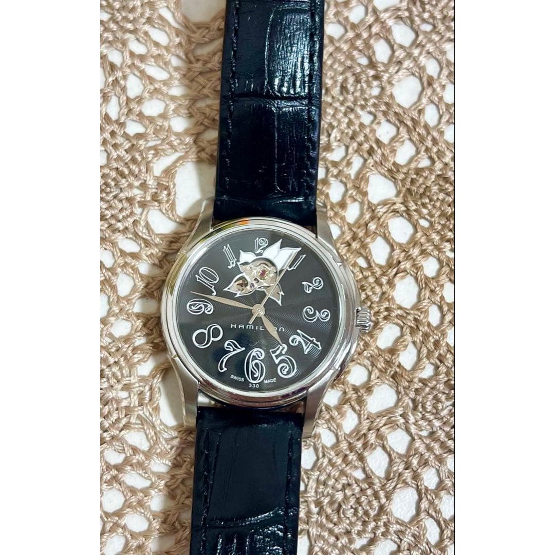Used Hamilton automatic watch ladies black