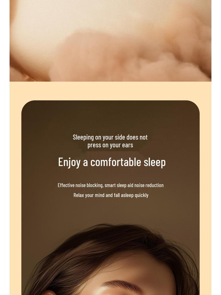 2025 True Wireless Noise Cancelling Sleep Earbuds: Long Battery, Comfortable In-Ear Design