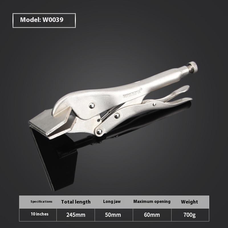 

Плоскогубцы с фиксатором Плоскогубцы с прямыми губками Многофункциональные сварочные инструменты из высокоуглеродистой стали, подходящие для металлообработчиков