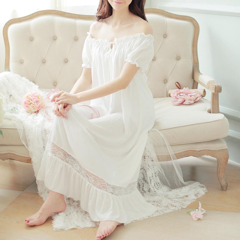 white night dress