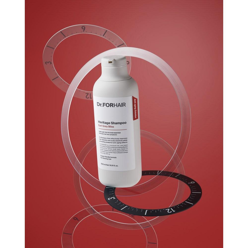 DR. Für Haar Kopfhaut Anti-Aging Heritage Shampoo Earl Gray Bliss Duft, 500ml, 1 Stück