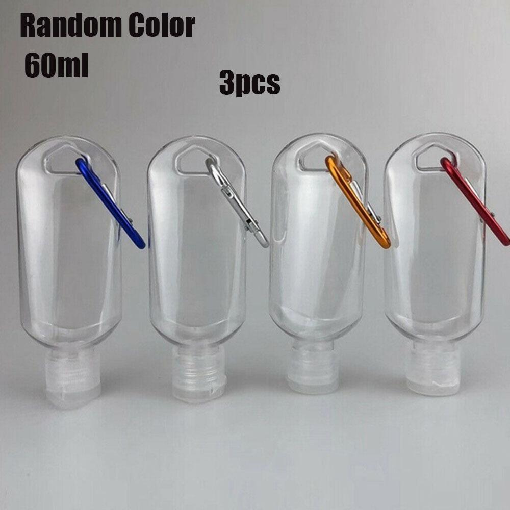 

With Key Ring Empty With Hook Spray bottle Hand soap Bottle Cosmetic Container Refillable Bottle 30ml-3pcs